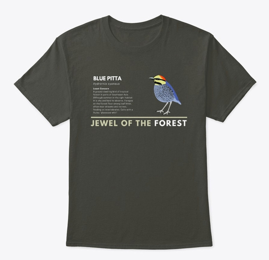 Blue Pitta T Shirt