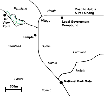 Khao Yai park gate area