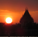 Sunset at Wat Codome