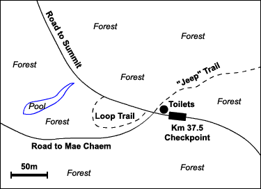 Doi Inthanon Jeep Track Km 37 Map