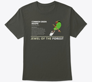 Green Magpie Tee Shirt